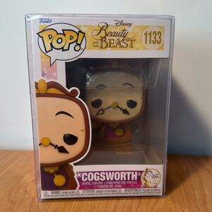* On hold for LeahAnderson88 *  Funko Beauty & The Beast Cogsworth Pop Figure